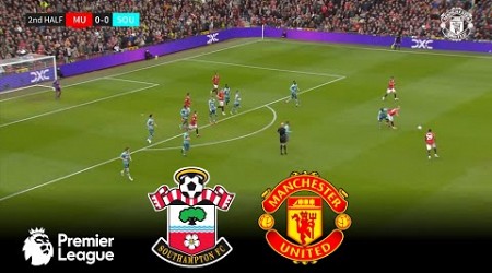 Southampton vs Manchester United | English Premier League 2024/25 | eFootball Pes 21 Gameplay