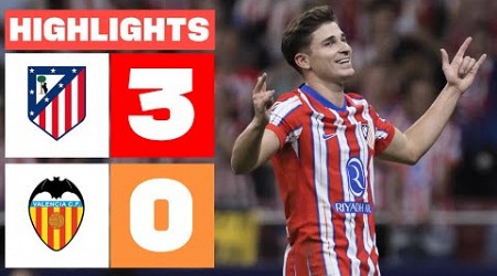 ATLÉTICO DE MADRID 3 - 0 VALENCIA CF | RESUMEN LALIGA EA SPORTS