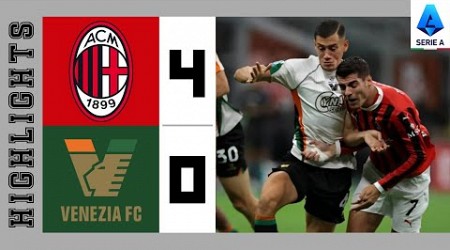 AC MILAN (4) VS (0) VENEZIA FC I SERIE A 2024/25