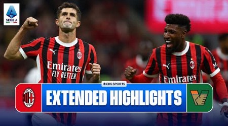 AC Milan vs. Venezia: Extended Highlights | Serie A | CBS Sports Golazo