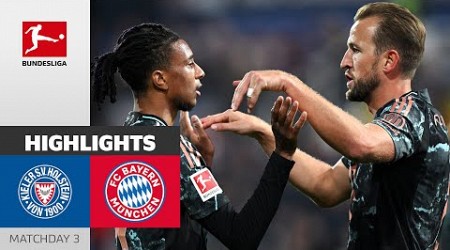 The Next Bayern Gala | Holstein Kiel - FC Bayern München 1-6 | Highlights | Matchday 3 – Bundesliga