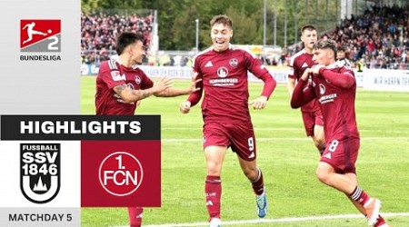 SSV Ulm vs 1. FC Nürnberg 1-2 | Highlights | MD 5 2024/25