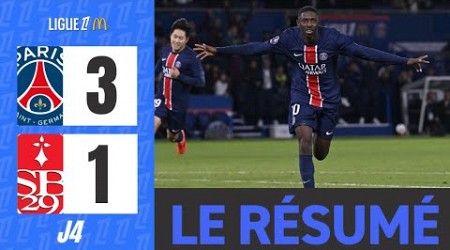 PSG - Brest | 3-1 | Le Résumé | Ligue 1 2024-25