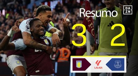 Resumo | Aston Villa 3-2 Everton | Premier League 24/25