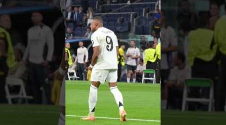 Kylian Mbappe gets his first Champions League goal in a Real Madrid shirt 