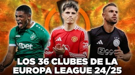 Los 36 CLASIFICADOS a la EUROPA LEAGUE 2024-25