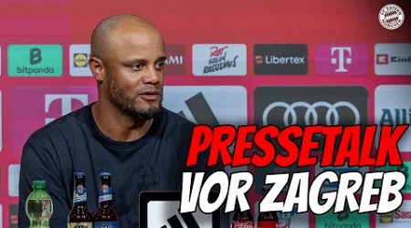 Pressetalk vor FC Bayern - Dinamo Zagreb mit Neuer &amp; Kompany | Champions League