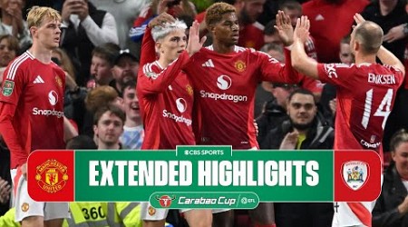 Manchester United vs. Barnsley: Extended Highlights | Carabao Cup | CBS Sports Golazo