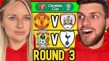 CARABAO CUP ROUND 3 PREDICTIONS