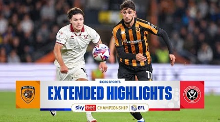 Hull City vs. Sheffield United: Extended Highlights | EFL Championship | CBS Sports Golazo - Europe