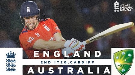 Livingstone Smashes Stunning 87 | Highlights - England v Australia | 2nd Men’s Vitality IT20 2024