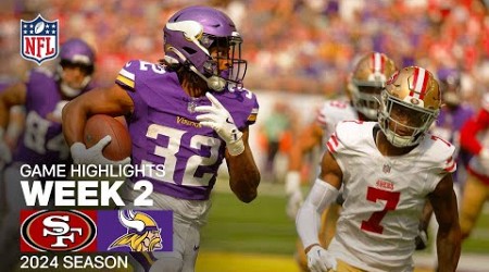 San Francisco 49ers vs. Minnesota Vikings | 2024 Week 2 Game Highlights