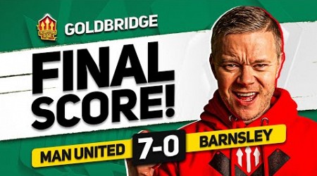 RASHFORD &amp; GARNACHO DESTROYED THEM! MANCHESTER UNITED 7-0 BARNSLEY GOLDBRIDGE MATCH REACTION