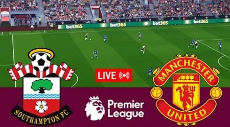 [LIVE] Southampton vs Manchester United Premier League 24/25 Full Match - Video Game Simulation