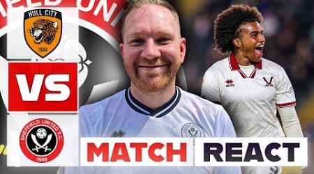 BLADES CRUISE TO SECOND AWAY WIN | Hull City 0-2 Sheff United - Match React