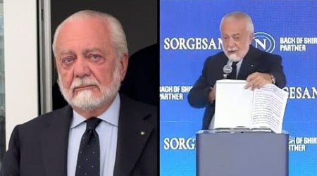 DE LAURENTIIS scoppia in LACRIME: il motivo