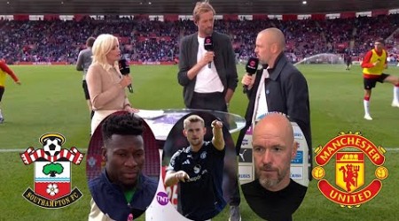 Southampton vs Manchester United 0-3 Matthijs de Ligt First Goal⚽ Onana And Erik ten Hag Reaction