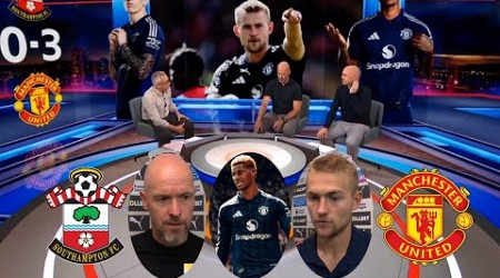 MOTD Southampton vs Man United 0-3 Review Man UTD&#39;s Performance Fantastic | All Interview Analysis