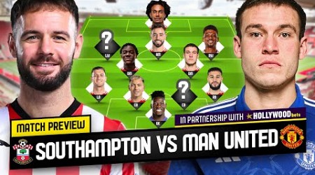 Manuel Ugarte DEBUT! Southampton vs Man United Tactical Preview