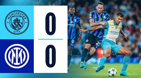 HIGHLIGHTS! Man City 0-0 Internazionale | City begin new Champions League with Inter stalemate