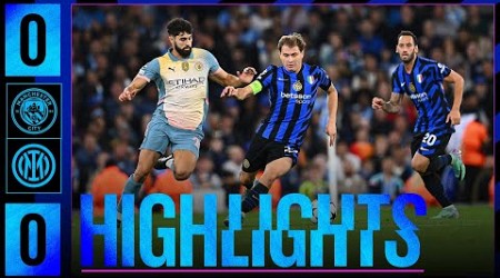 UNA GRANDE BATTAGLIA A MANCHESTER ⚔️ | MAN CITY 0-0 INTER | HIGHLIGHTS | UCL 24/25 ⚫