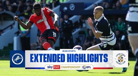 Millwall vs. Luton Town: Extended Highlights | EFL Championship | CBS Sports Golazo - Europe