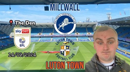 Most baffling refereeing display I’ve ever seen - Millwall v Luton Town 14/09/24