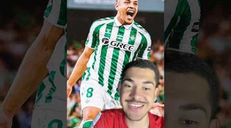 1º GOL DO VITOR ROQUE PELO REAL BETIS