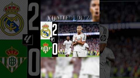 Real madrid 2-0 Real betis#trending #football #edit #soccerplayer #fypシ゚viral#fypage#fypyoutube