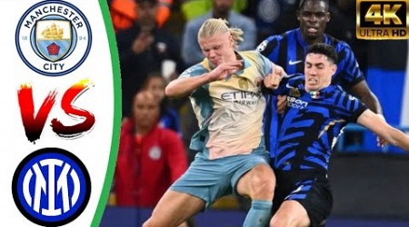 Manchester City vs Inter Milan (0-0) | Highlights &amp; Goals | UEFA Champions League 24/25