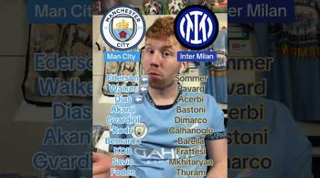 Man City vs Inter Milan Debate 