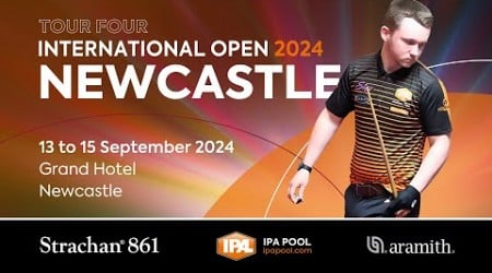 IPA Pool Tour 4 International Professional 2024 - Newcastle - Main Table - DAY 1