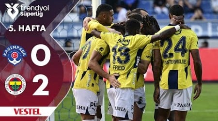 Vestel | Kasımpaşa (0-2) Fenerbahçe - Highlights/Özet | Trendyol Süper Lig - 2024/25