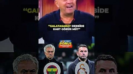 Galatasaray, Fenerbahçe maçında kart görür mü? - Sinan Engin #fenerbahçe #galatasaray