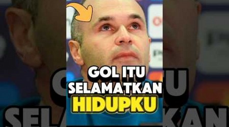 Gol ini menyelamatkan hidup Andres Iniesta ‼️