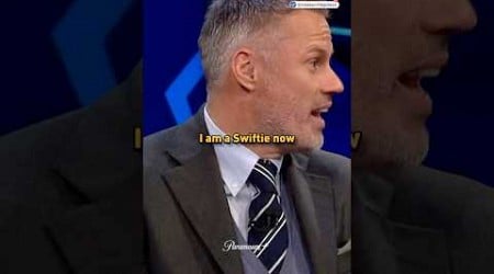 Jamie Carragher is a Swiftie 