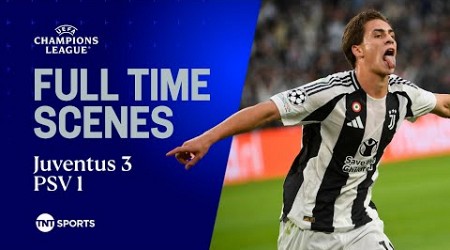 Juventus school PSV in the opening game of the Champions League ️‍