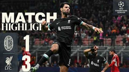 Champions League comeback in the San Siro: AC Milan 1-3 Liverpool | HIGHLIGHTS