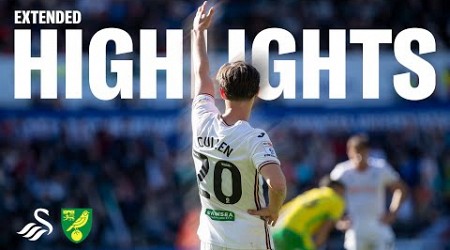 Swansea City v Norwich City | Extended Highlights