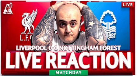 LIVERPOOL 0-1 NOTTINGHAM FOREST LIVE MATCH REACTION with Craig