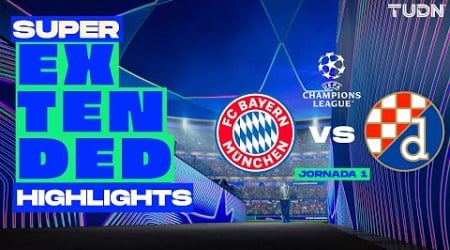 SUPER EXTENDED HIGHLIGHTS | Bayern München vs Dinamo Zagreb | UEFA Champions League 2024 - J1 | TUDN