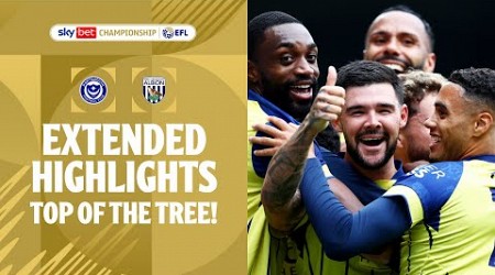 TOP OF THE TREE! | Portsmouth v West Brom extended highlights