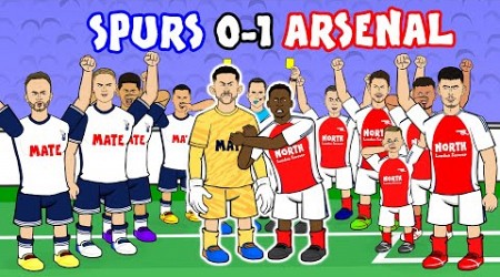 ARSENAL BEAT SPURS! (0-1 Goals Highlights)