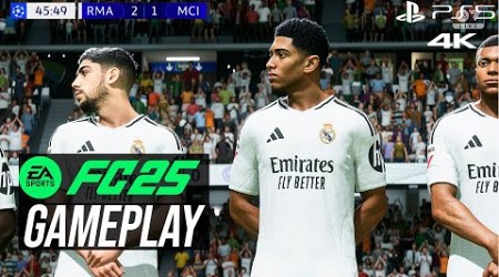 EA FC 25 - Real Madrid vs. Manchester City - PS5 Next Gen Gameplay - Champions League Final Match 4K