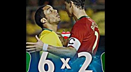 Brazil 6 X 2 Portugal | FUTEBOL EDIT #brazil #edit #trend #cr7 #cristianoronaldo