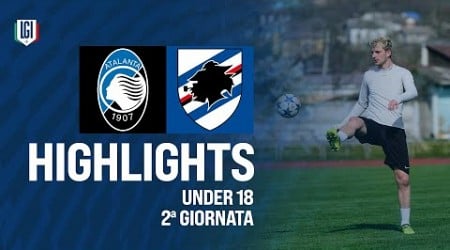 Highlights Atalanta-Sampdoria U18 A-B, 2ª giornata stagione 2024-25