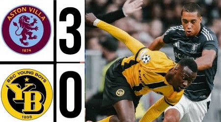 Young Boys vs Aston Villa (3:0) Highlights | UEFA Champions League 2024-25