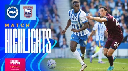 HIGHLIGHTS | Brighton v Ipswich | Premier League