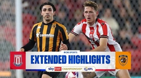 Stoke City vs. Hull City: Extended Highlights | EFL Championship | CBS Sports Golazo - Europe