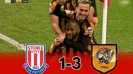 Stoke vs Hull 1-3 Goals &amp; Highlights 2024 HD 1080